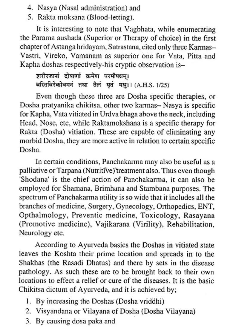 Principles and Practice of Pancha Karma (As per 2010 BAMS Syllabus) - Indya