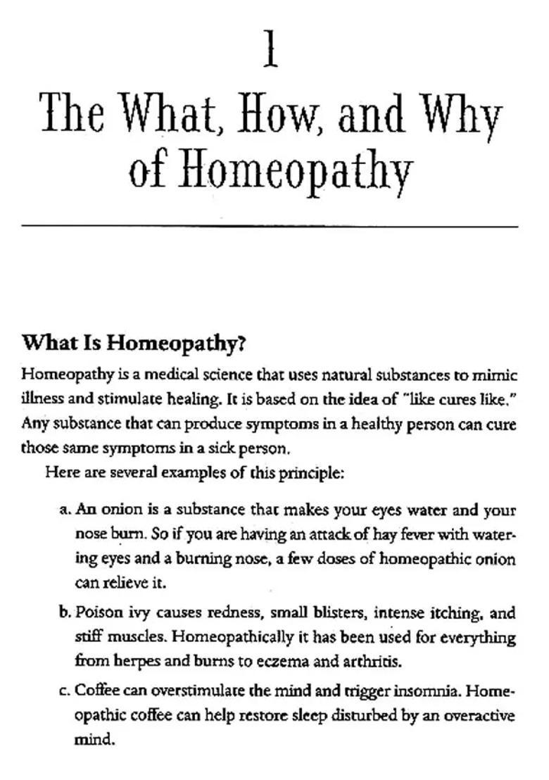 A Complete Guide to Homeopathy - Indya