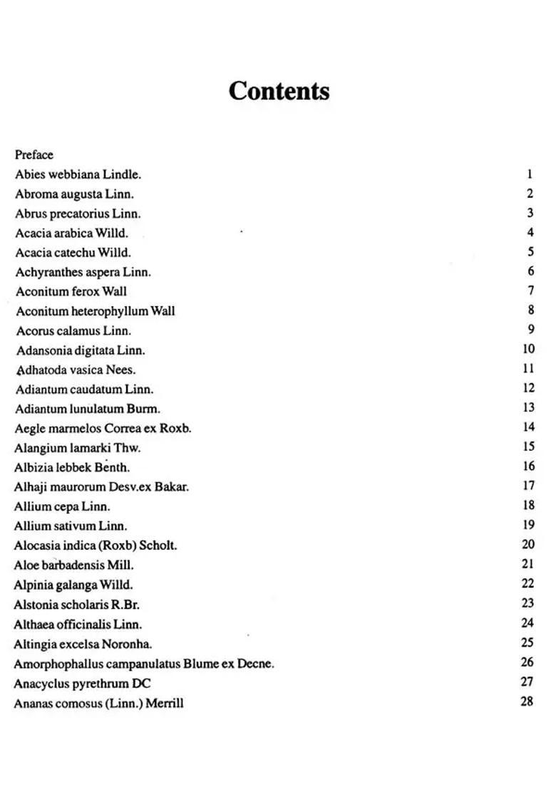 The Ayurvedic Plants - Indya