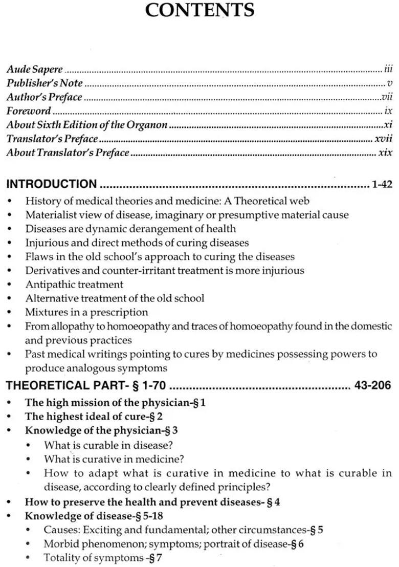 A Study of Hahnemanns Organon of Medicine (Based on English Translation of the 6th Edition by Dr William Boericke, M D) - Indya