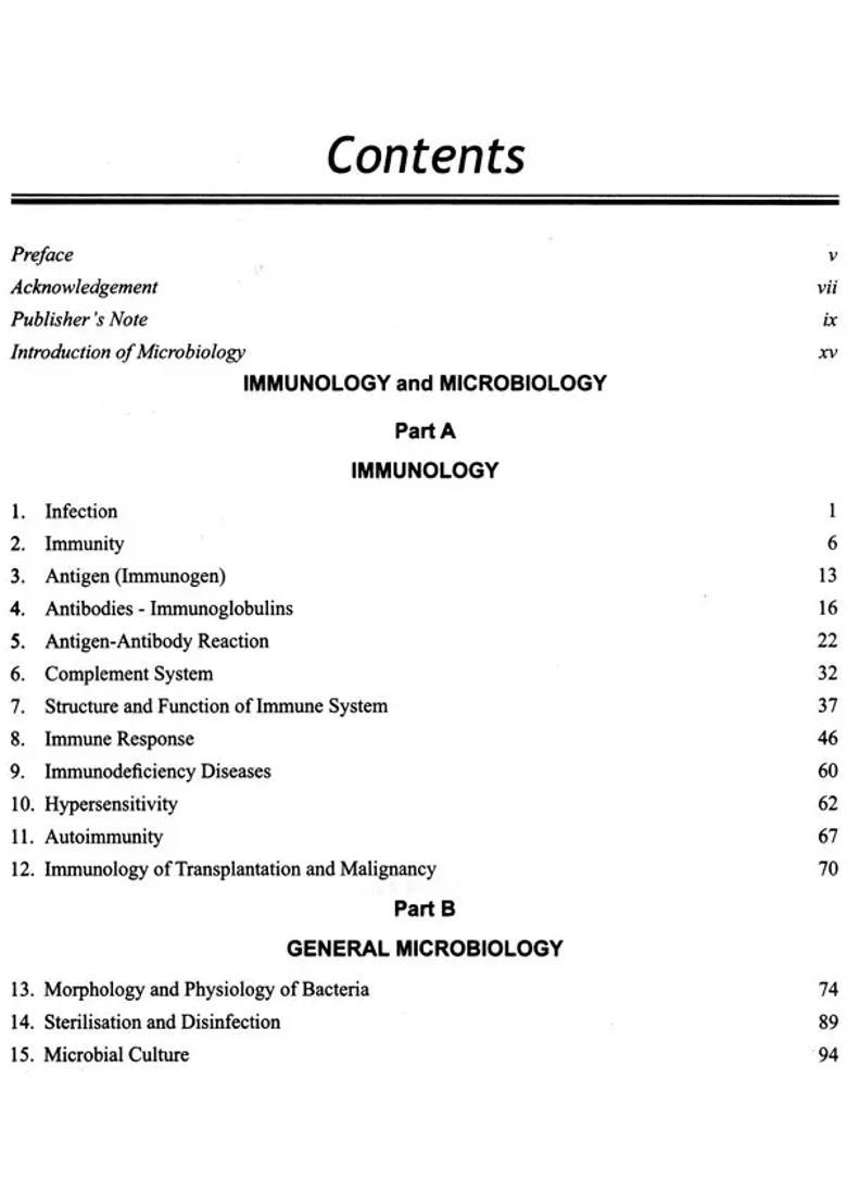 A Textbook of Immunology Microbiology and Parasitology - Indya