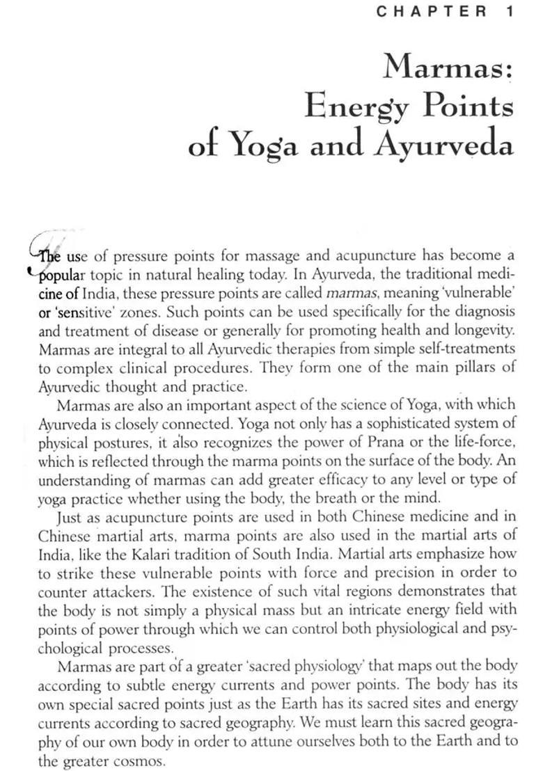 Ayurveda And Marma Therapy (Energy Points in Yogic Healing) - Indya