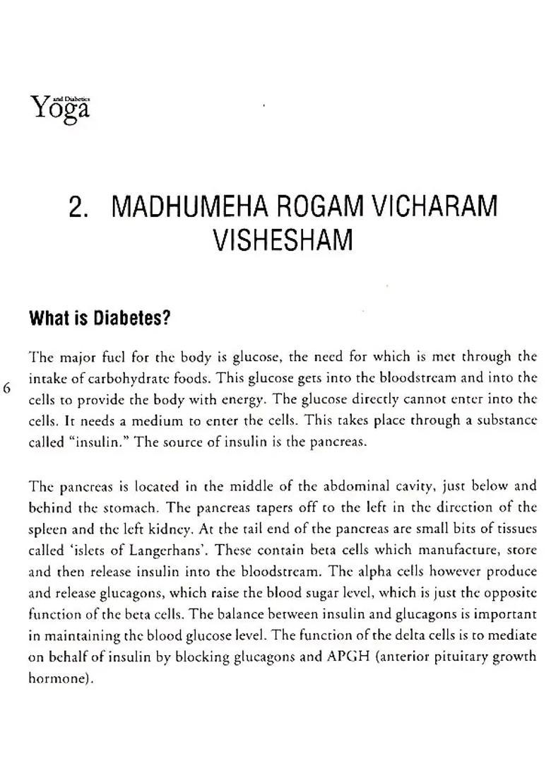 Yoga and Diabetics - Indya
