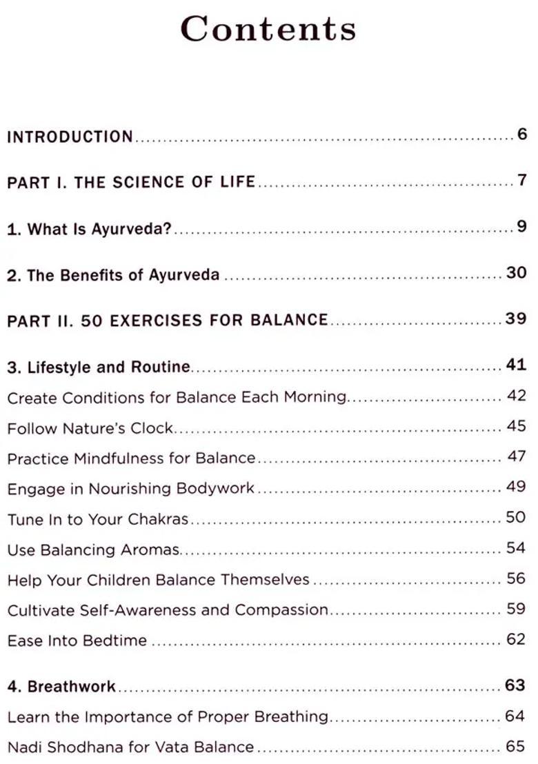 Ayurveda Made Easy (50 Exercises for Finding Health, Mindfulness and Balance) - Indya