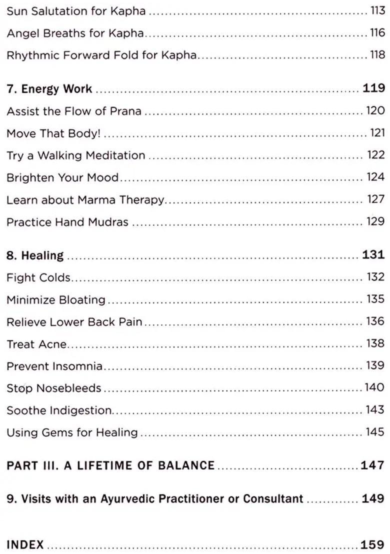 Ayurveda Made Easy (50 Exercises for Finding Health, Mindfulness and Balance) - Indya