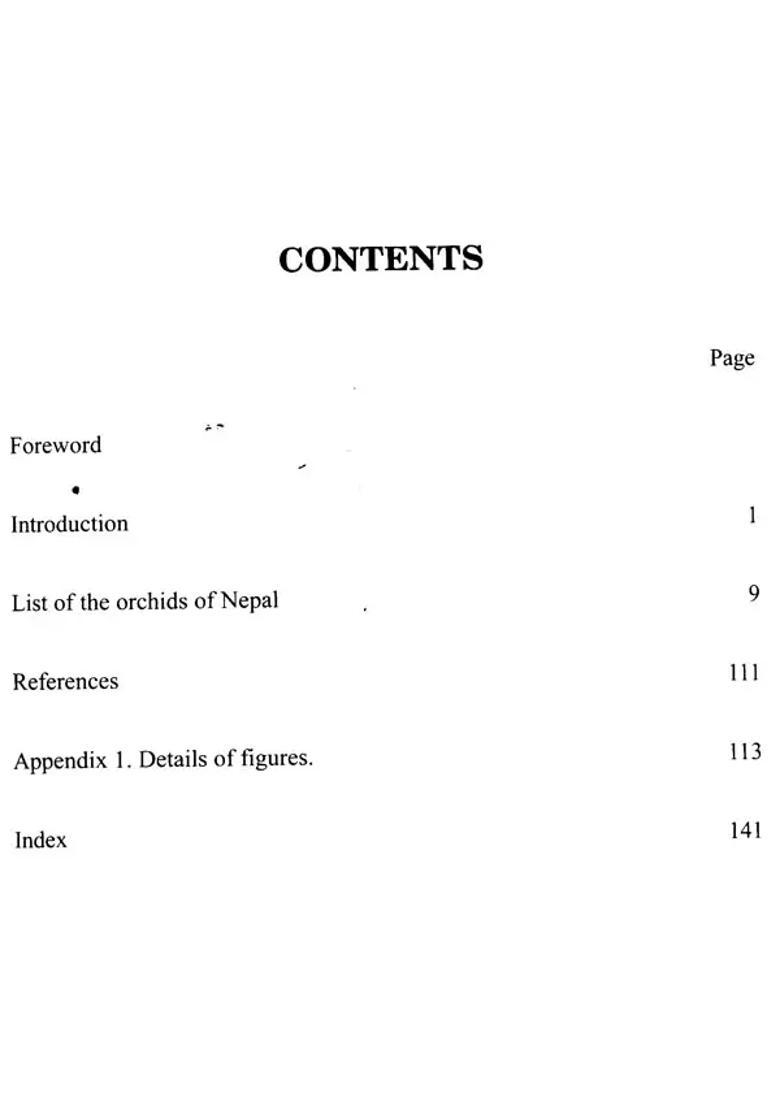 A Handbook of the Orchids of Nepal - Indya