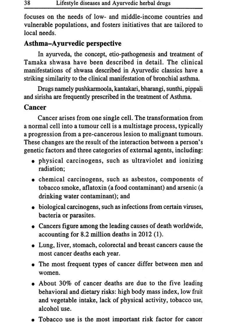 Lifestyle Diseases and Ayurvedic Herbal Drugs - Indya