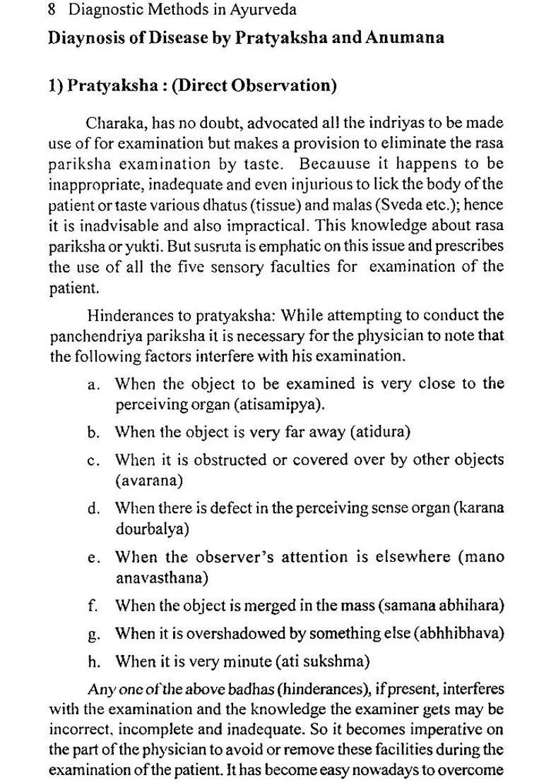 Roga Nidana and Vikruti Vijnana - Diagnostic Methods in Ayurveda (Including Gynic and Pediatrics as Per CCIM Syllabus) - Indya