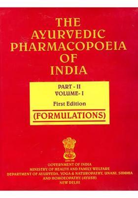 The Ayurvedic Pharmacopoeia of India (PDH-68 Part-II, Vol-I) Formulations