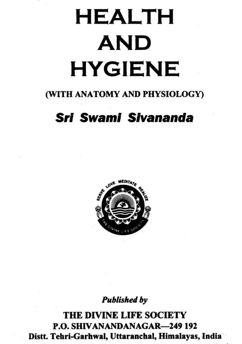 Health and Hygiene (With Anatomy and Physiology) - Indya
