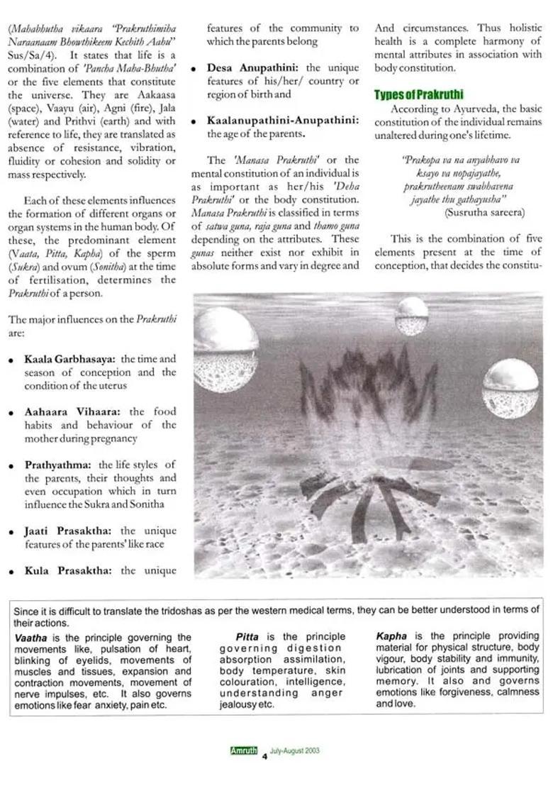 Amruth The Traditional Health Care Bi-Monthly - Indya