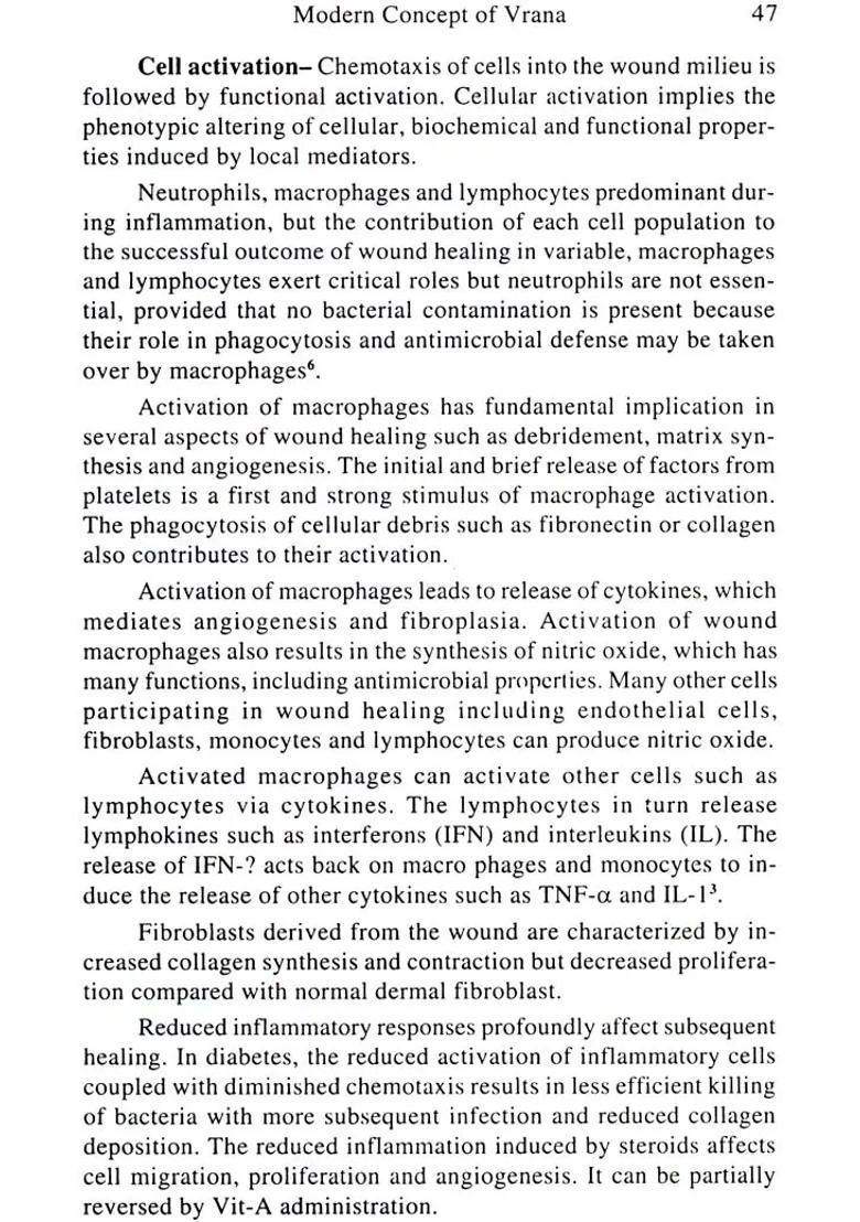 Concept of Vrana in Ayurveda - Indya