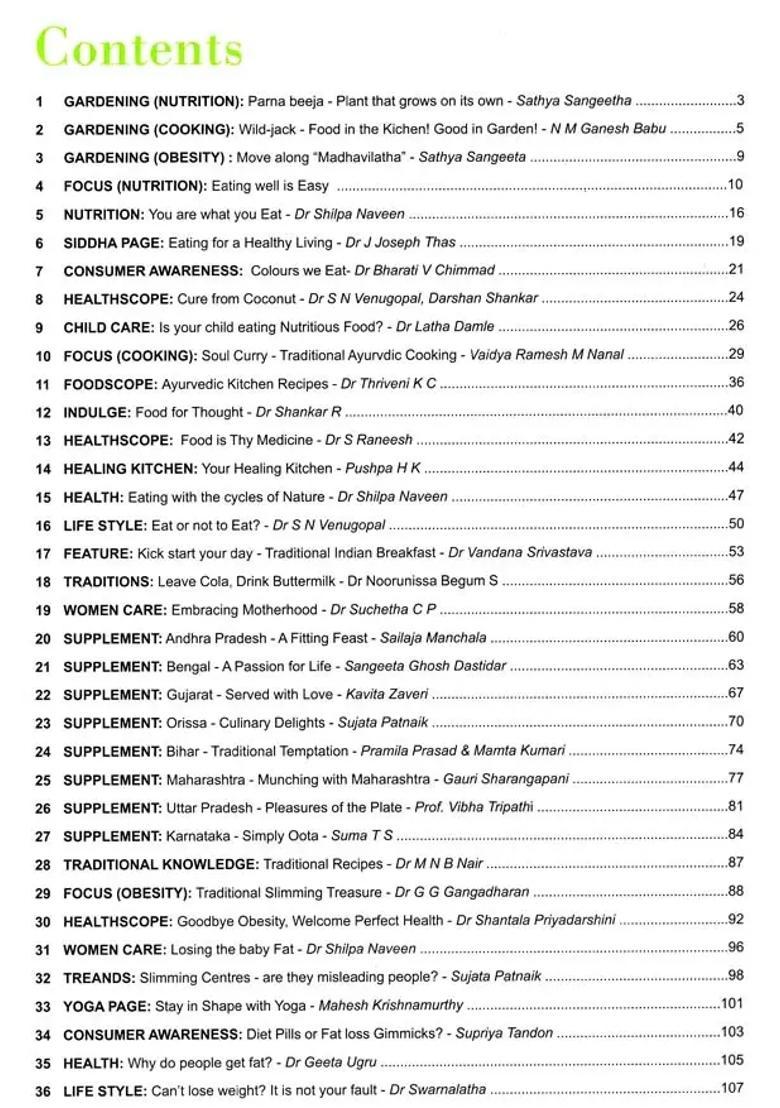 Amruth Special (Nutrition, Obesity, Traditional Cooking) - Indya