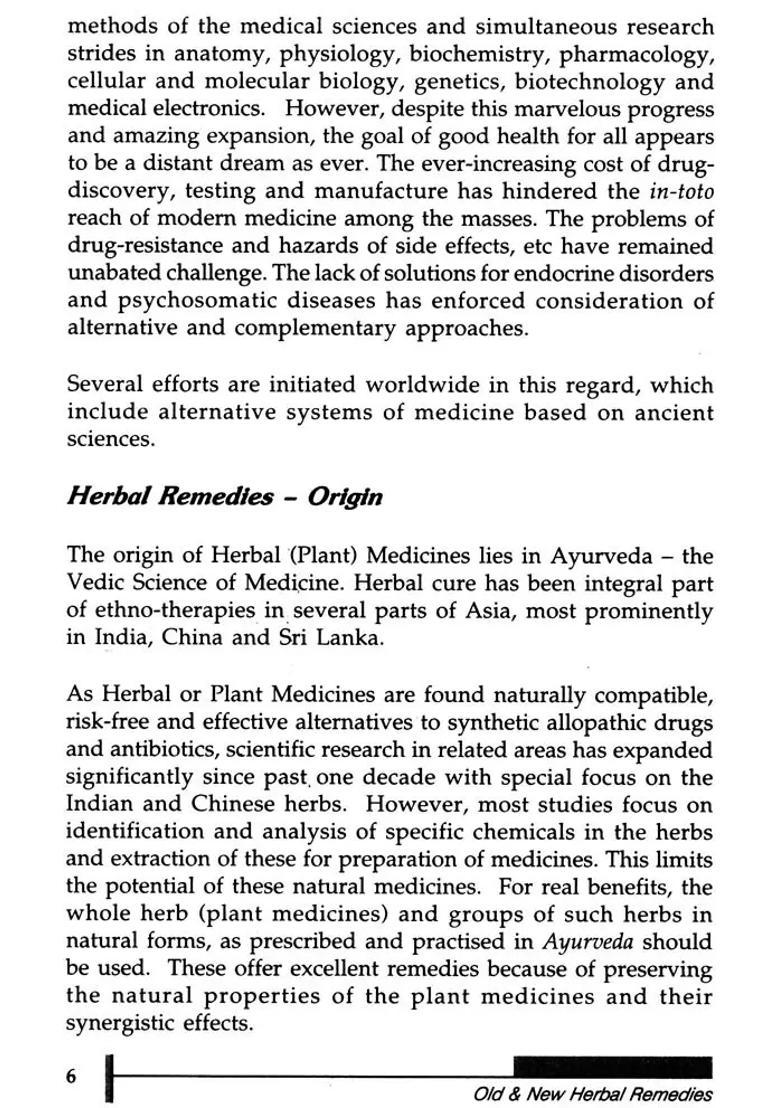 Old and New Herbal Remedies - Indya