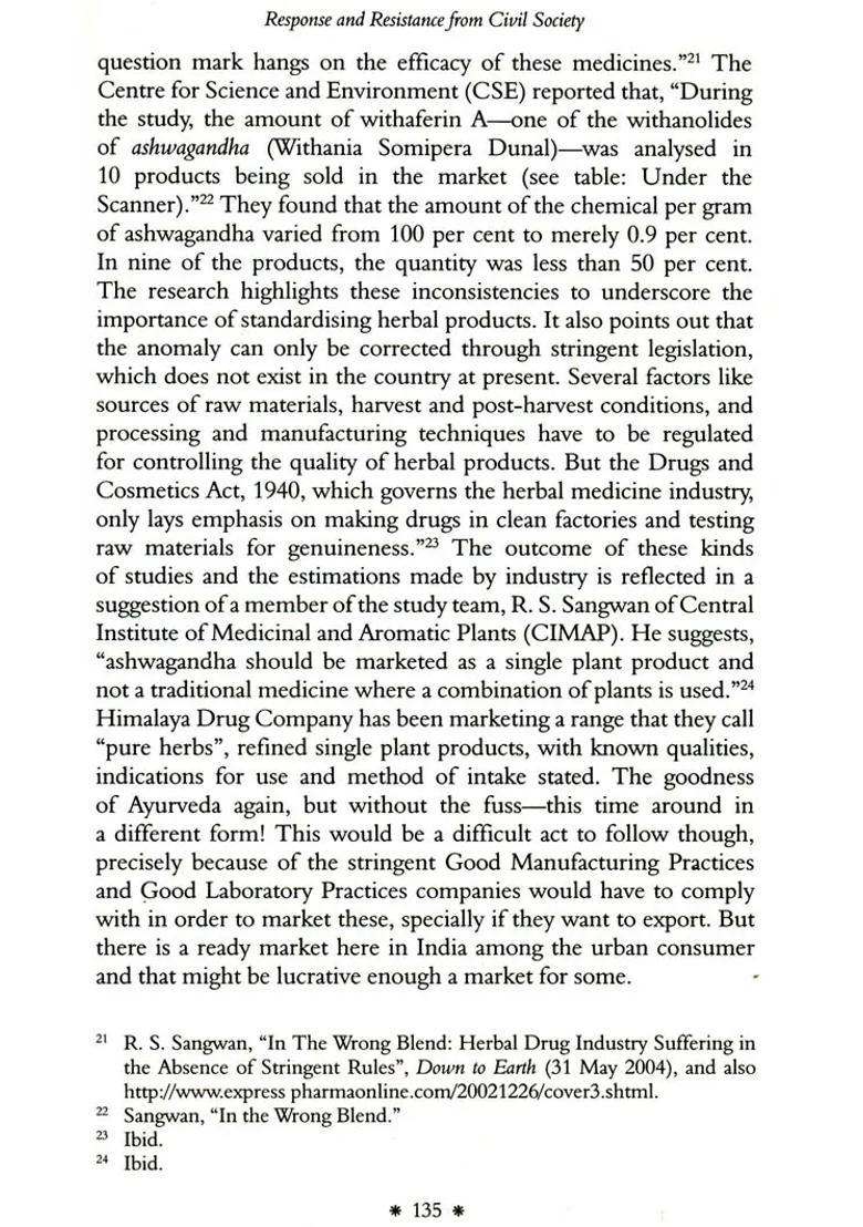 Power, Knowledge, Medicine (Ayurvedic Pharmaceuticals at Home and in The World) - Indya