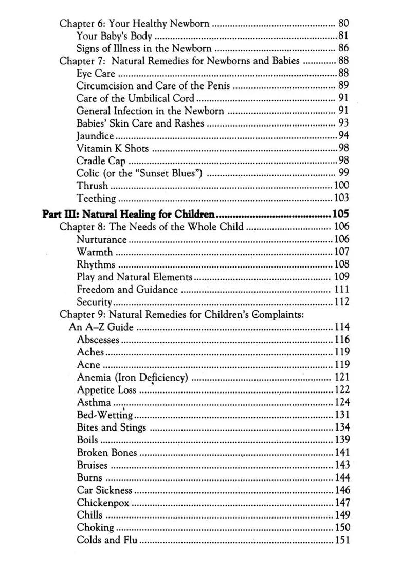 Natural Healing For Babies and Children - Indya