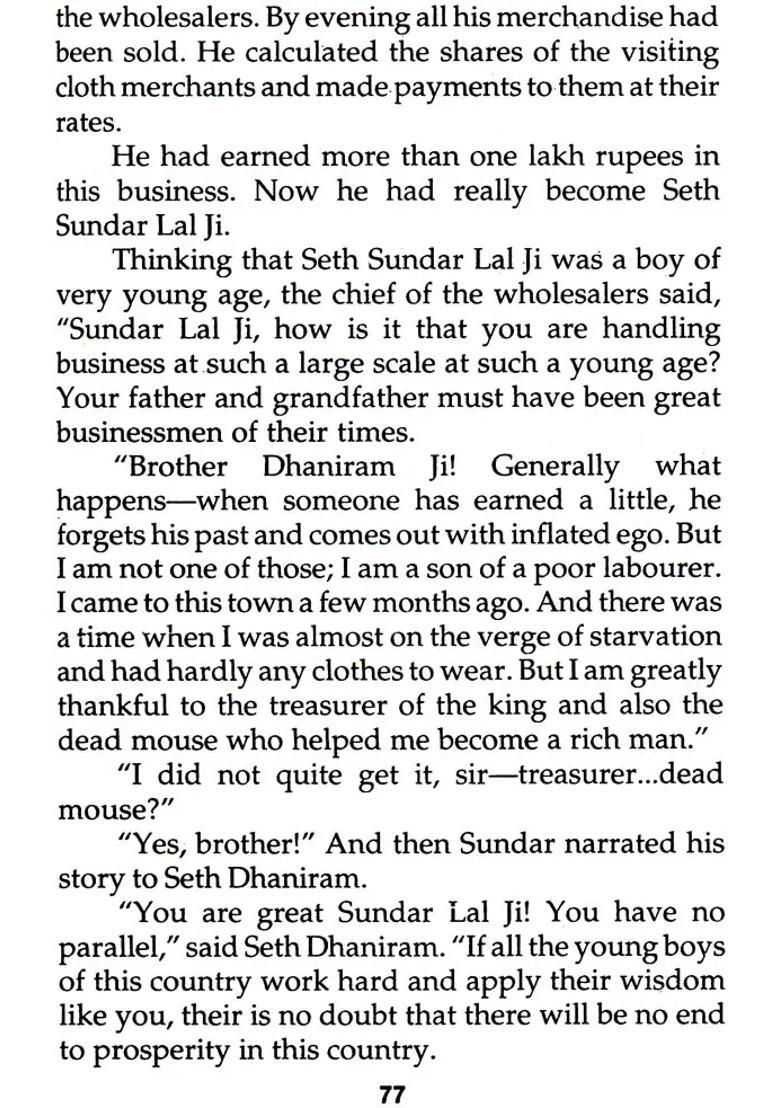 Wisdom of Jataka Tales (Collection of Stories Related to The Previous Births of Lord Buddha) - Indya