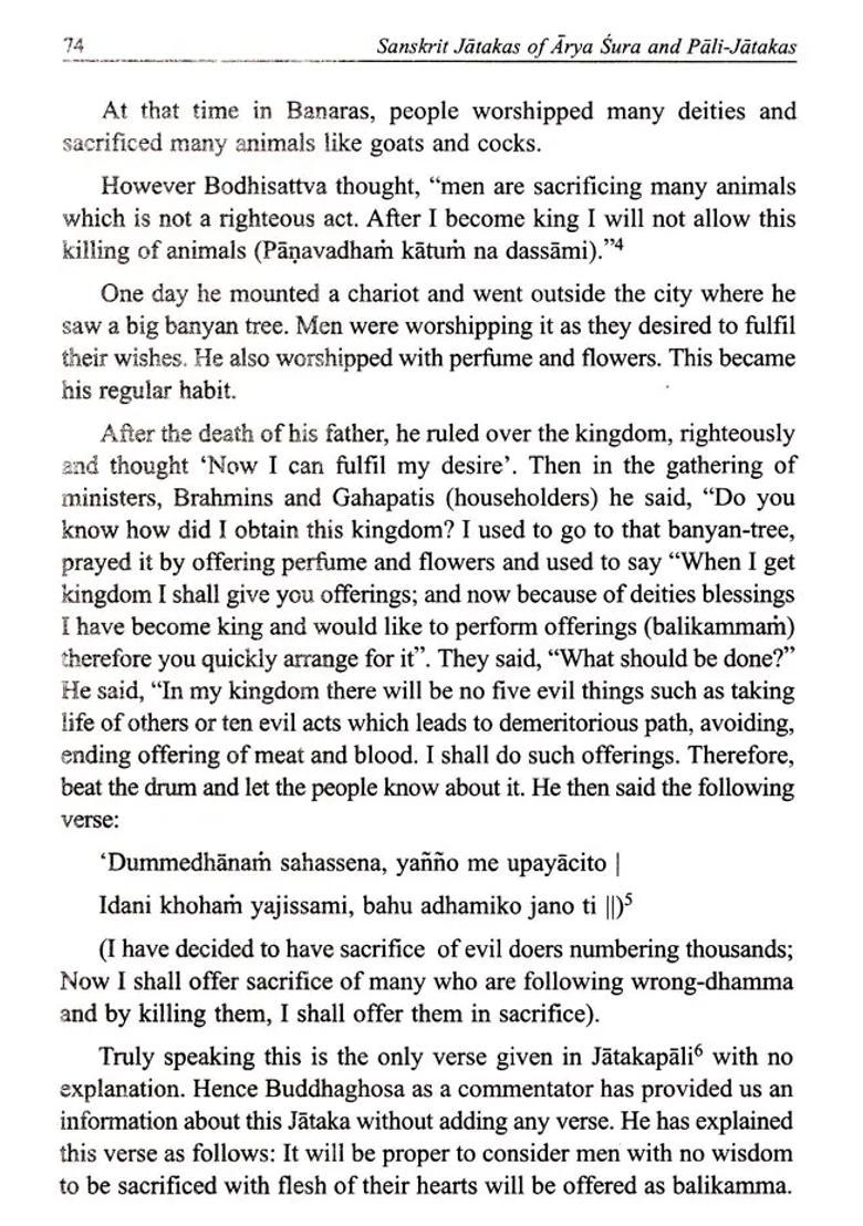 Sanskarti Jatakas of Arya Sura and Pali - Jatakas (A Critical Comparative Study) - Indya