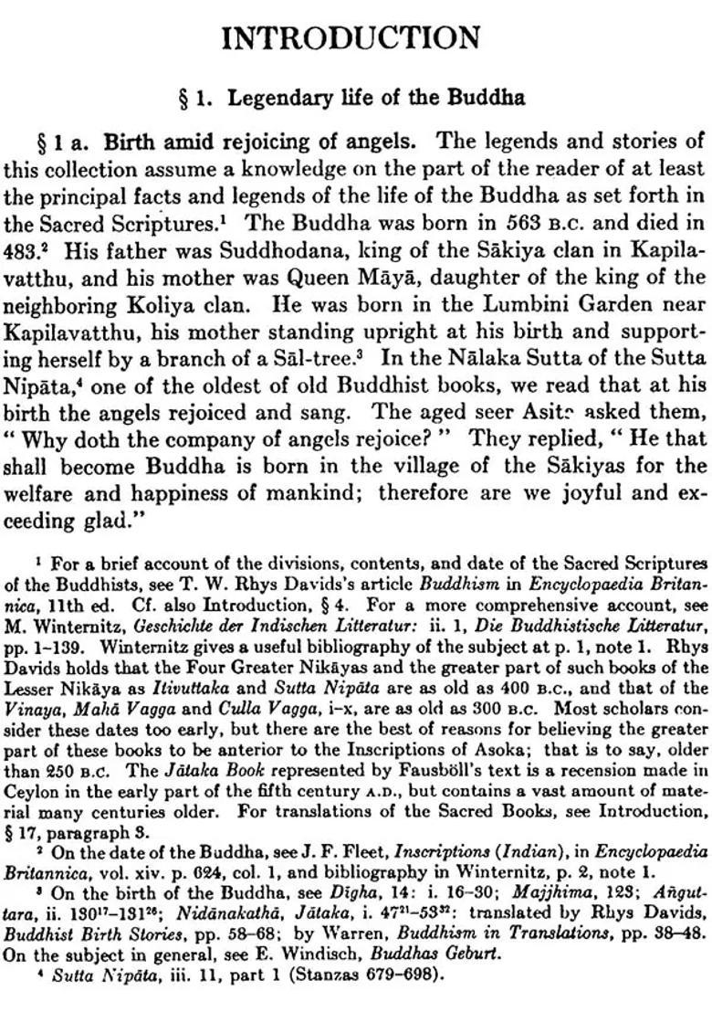 Buddhist Legends- 3 Vols. - Indya