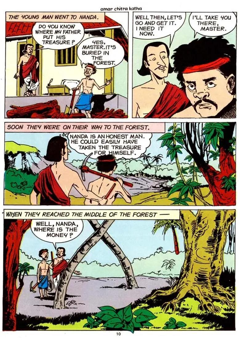 Further Stories From The Jatakas (5 In One Comic) - Indya