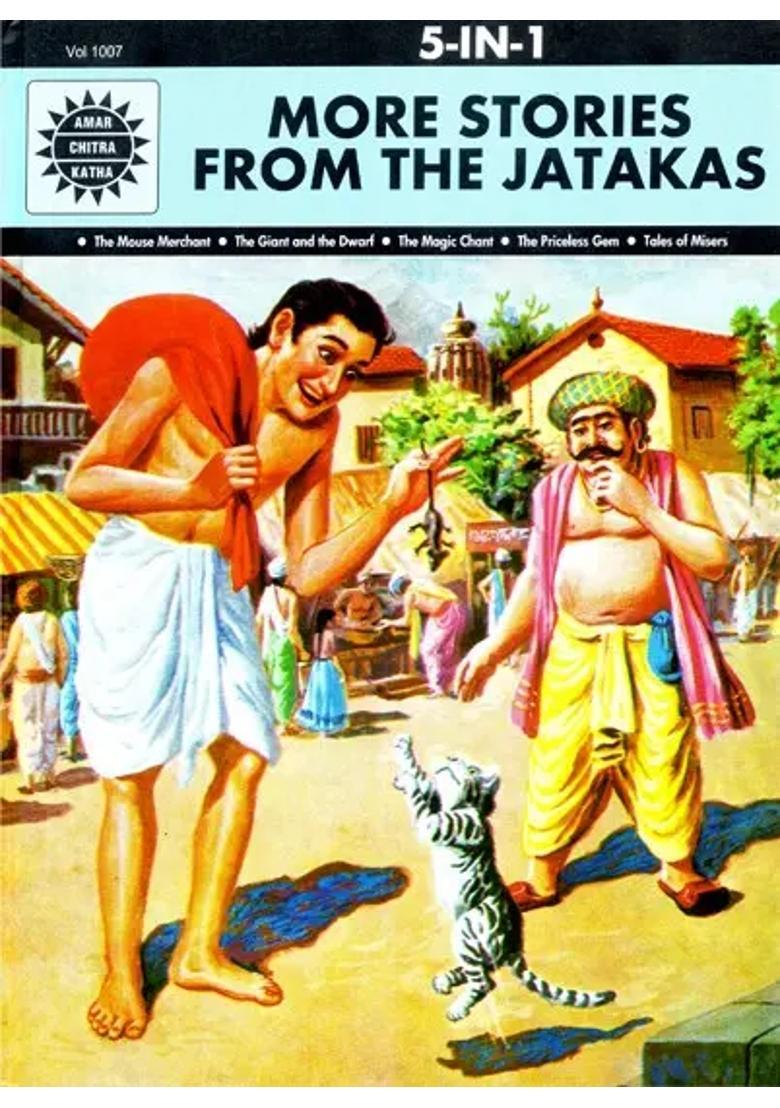 More Stories From The Jatakas (The Mouse Merchant): Hardcover Comic Book - Indya