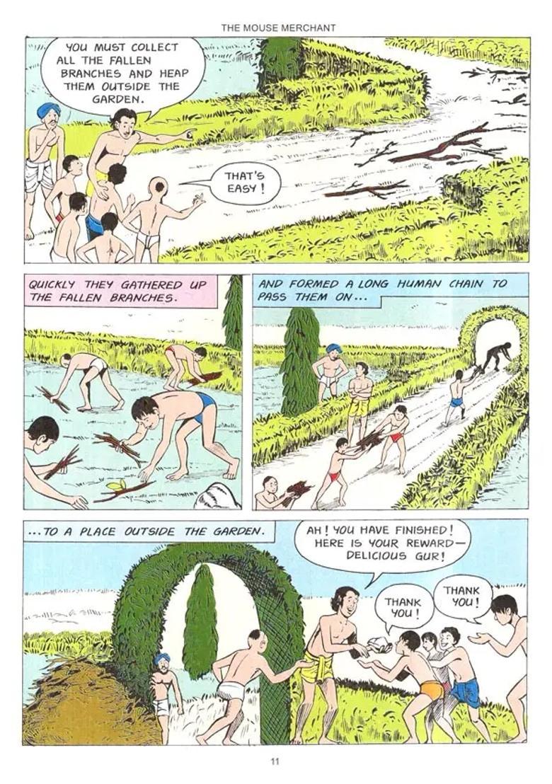 More Stories From The Jatakas (5 In One Comic) - Indya