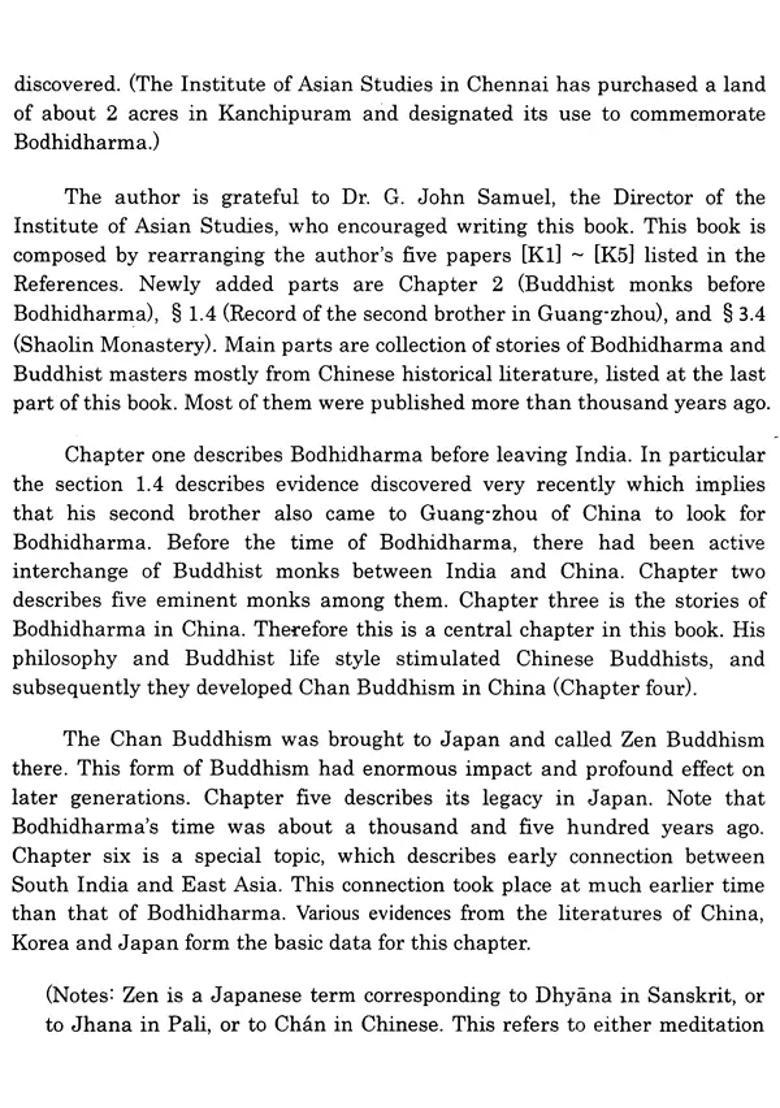 Bodhidharma- Mahayana Zen Buddhism (A Collection of Stories from Chinese Literature) - Indya