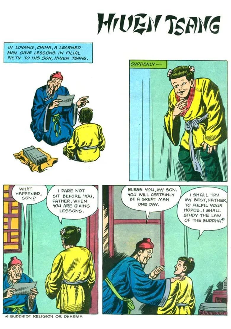 Hiuen Tsang (Paperback Comic Book) - Indya