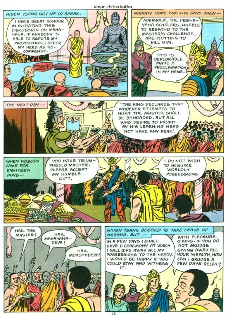 Hiuen Tsang (Paperback Comic Book) - Indya