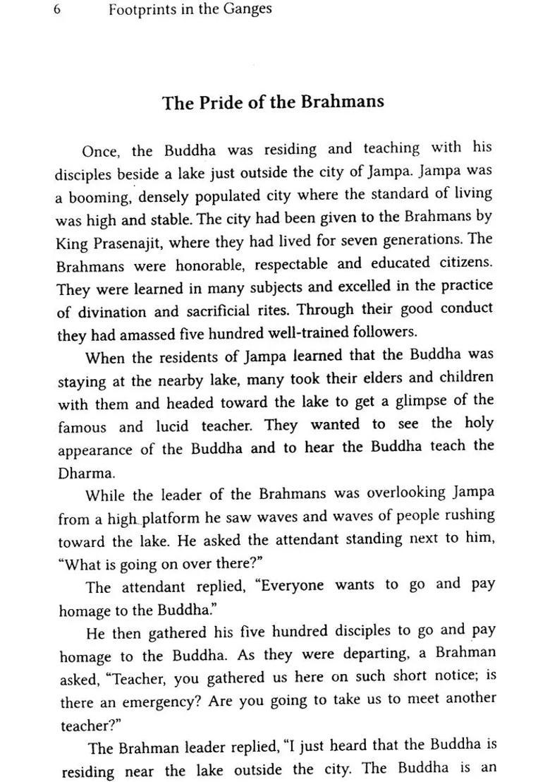 Footprints in the Ganges (The Buddha