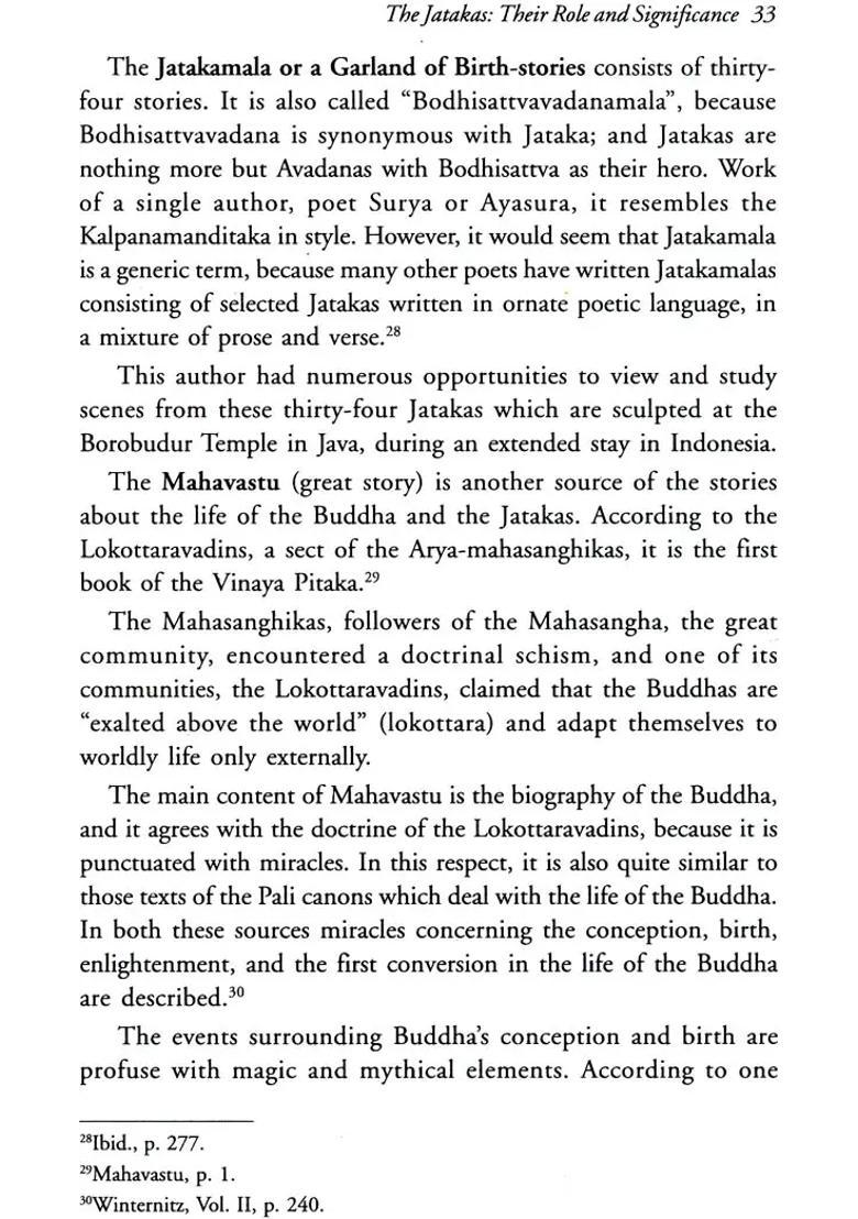 The Jatakas (Times and Lives of Bodhisattva) - Indya