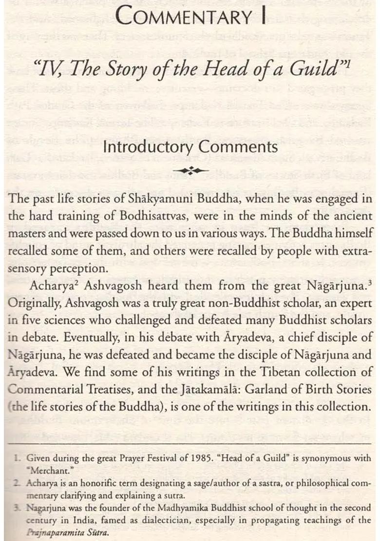 Generous Wisdom: Commentaries on The Jatakamala, Garland of Birth Stories by The Dalai Lama - Indya