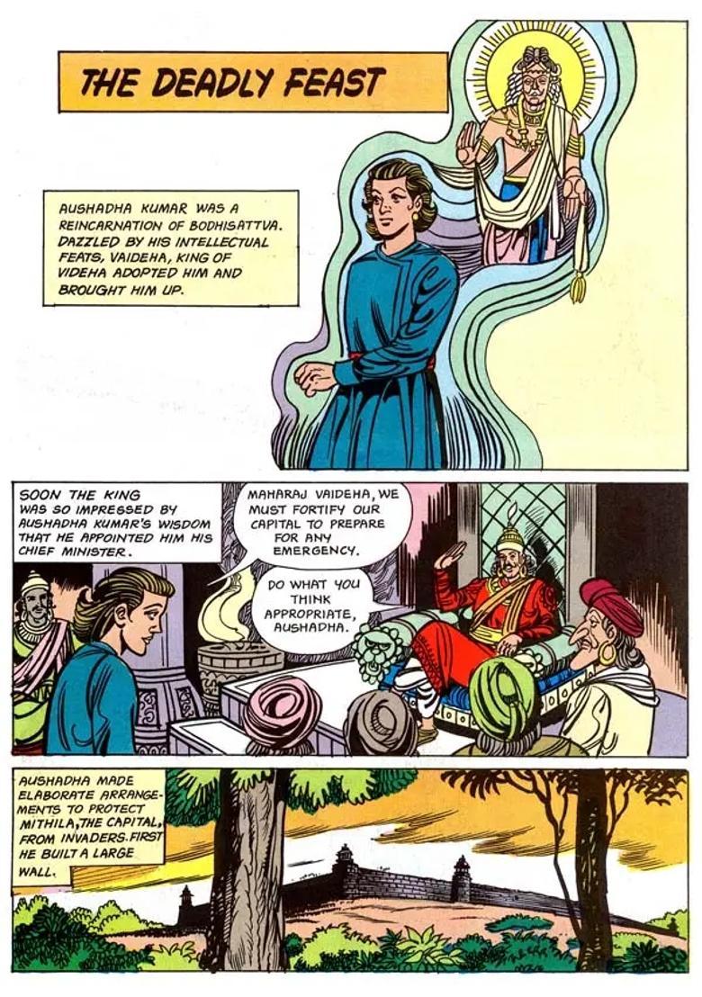 The Deadly Feast A Jataka Tales - Indya