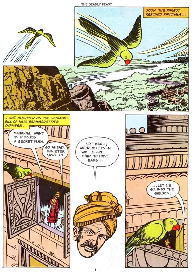 The Deadly Feast A Jataka Tales - Indya