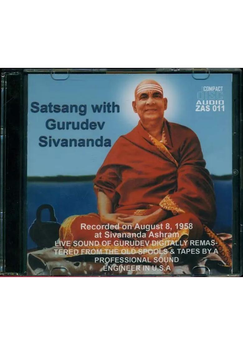Satsang with Gurudev Sivananda (Audio CD) | Sri Swami Sivananda The Divine Life Society - Indya