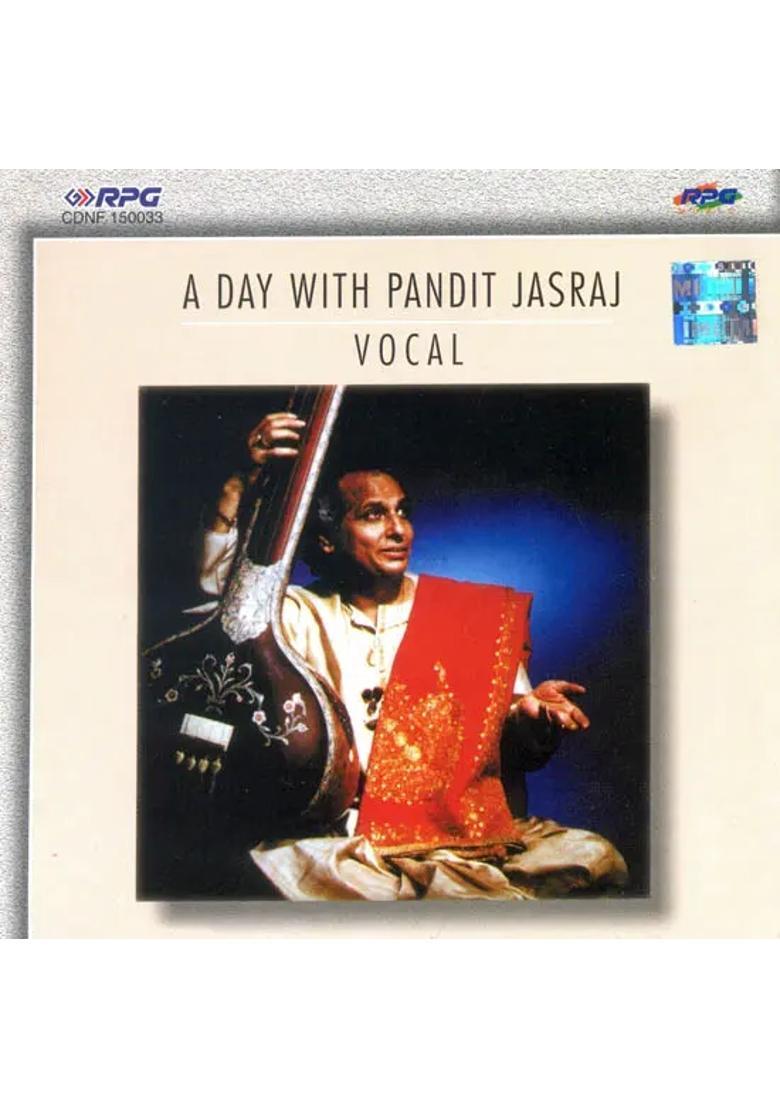 A Day With Pandit Jasraj (Vocal) (Audio CD) | Pandit Jasraj RPG Music (2009) - Indya