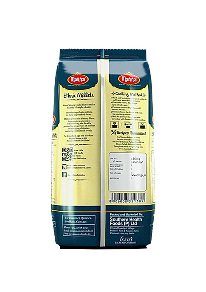 Barnyard Millet - Khira-Swank-Kuthiraivally-Udalu-Kodisama - 500 G - Indya