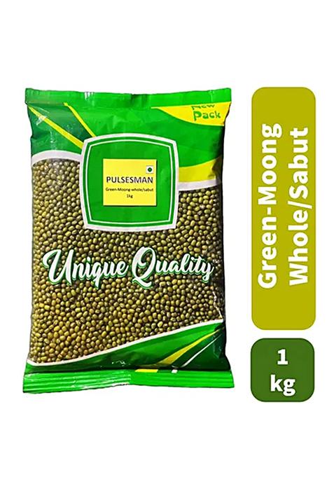 Green-Moong-Whole-Sabut - 1 Kg