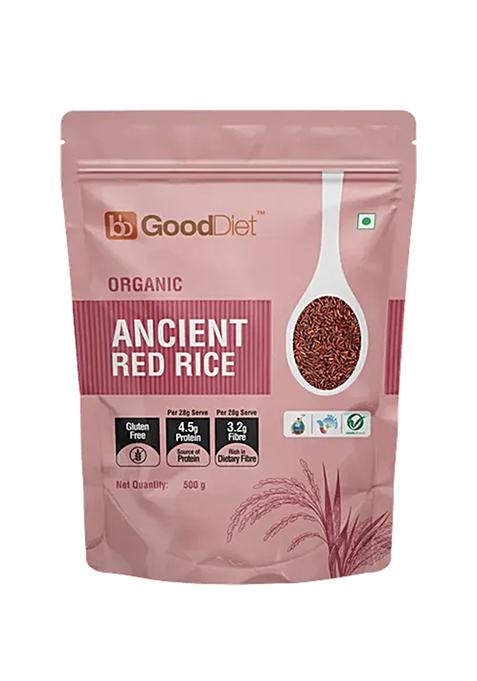 Organic Ancient Red Rice - 500 G