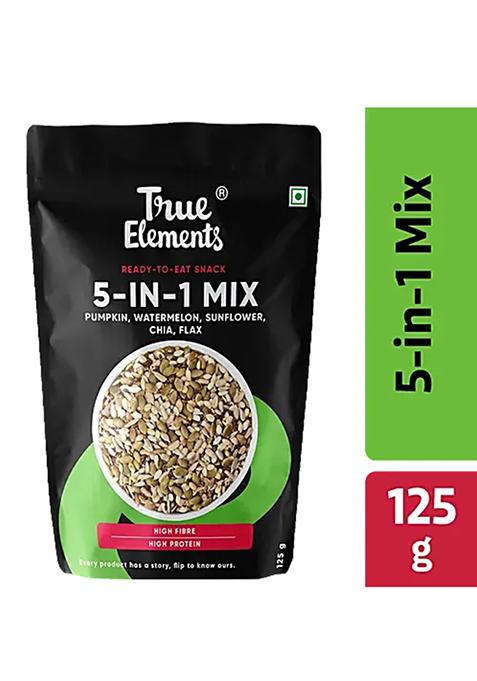 5-In-1 Super Seeds Mix - Rich In Protein And Fibre - 125 G