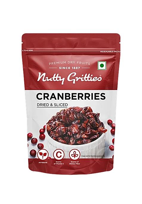 Dried And Sliced Cranberries - 200 G