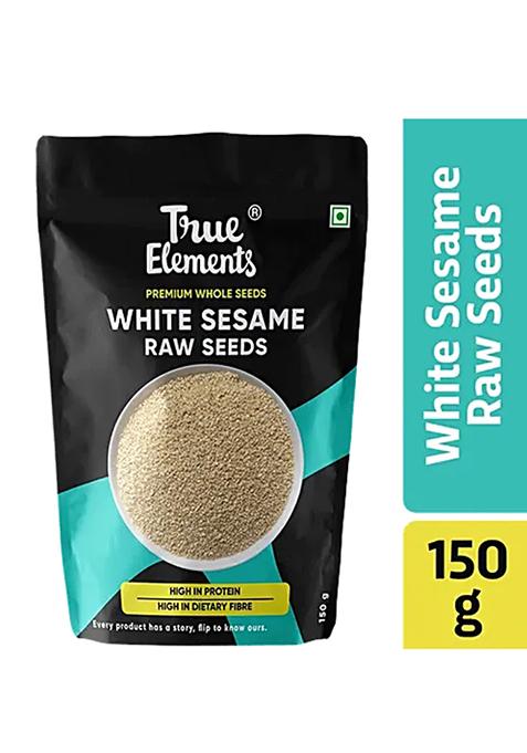 Raw White Sesame-Safed Til Seeds - 150 G