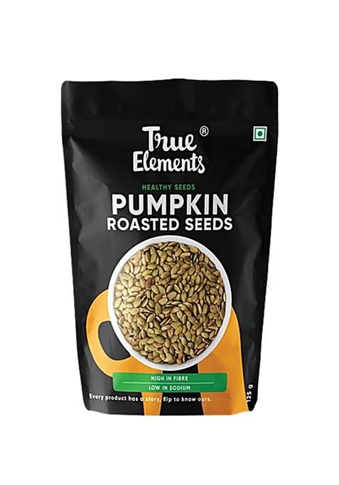 Roasted Pumpkin Seeds - High In Protein, Ready To Eat Snack, Immunity Booster - 125 G