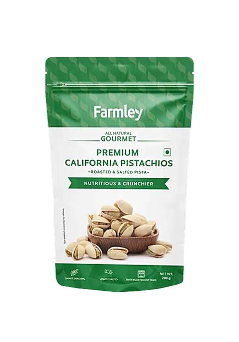 Premium California Roasted And Salted Pistachios-Pista - 200 G