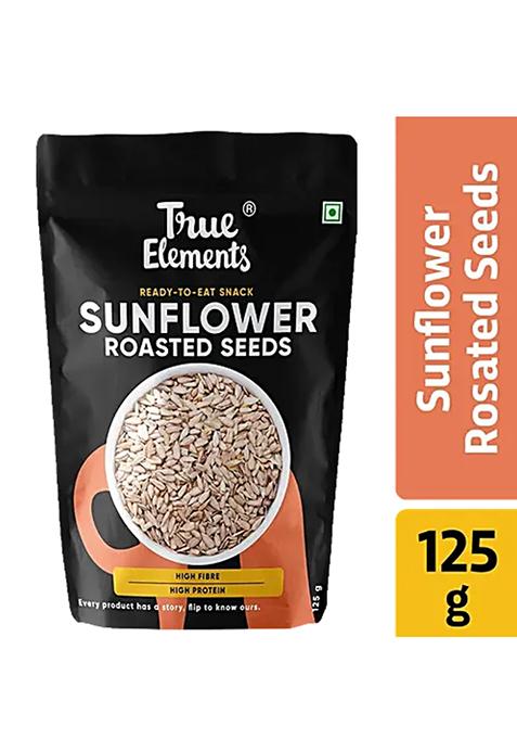 Roasted Sunflower Seeds - Rich In Protein And Fiber, Healthy - 125 G