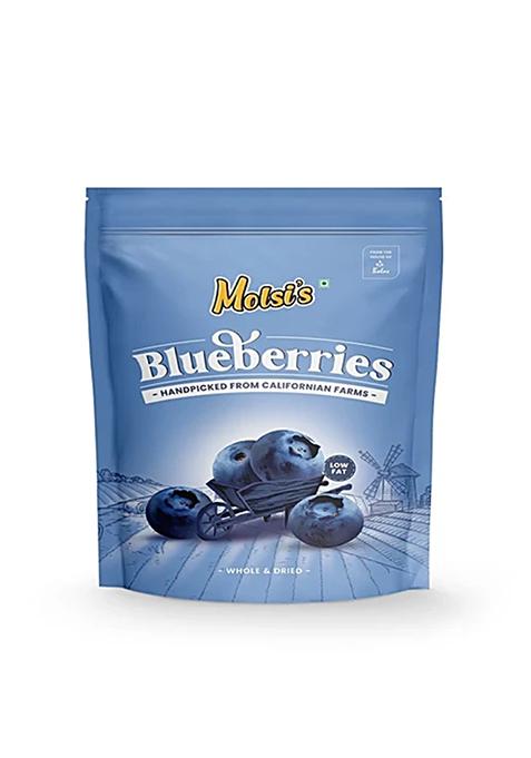 Blueberries - Whole And Dried, Rich In Antioxidants - 150 G