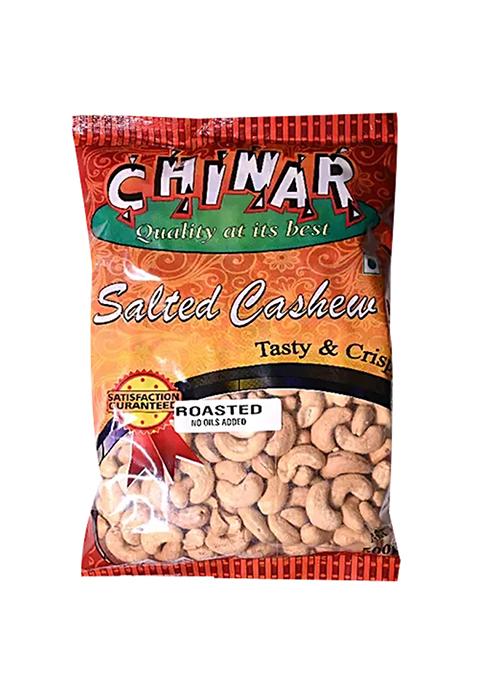 Salted Cashew - Roasted, No Added Oil, Tasty And Crispy - 500 G