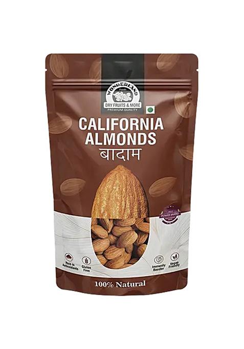 Raw California Almonds - Rich In Vitamin E, No Added Salt Or Preservatives - 200 G