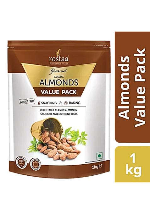 Classic Almonds - 1 Kg - Pouch