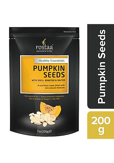 Seeds - Pumpkin, With Shell - 200 G